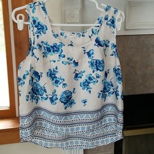 Silky printed tank
